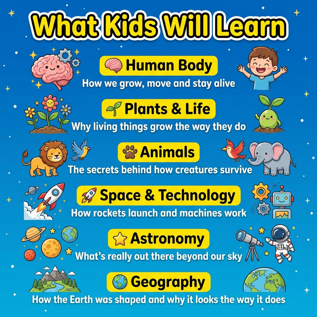 What Your Child Will Learn Inside This Book?