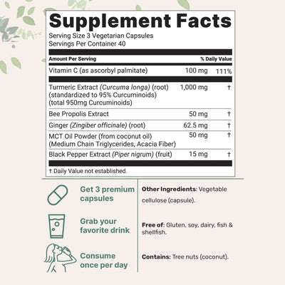 Serouna™ Joint Relief Turmeric Capsules