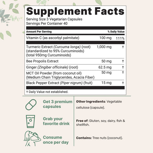 Serouna™ Joint Relief Turmeric Capsules