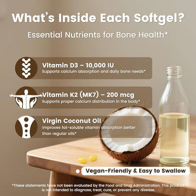 Serouna® Extra Strength Vitamin D3 & K2